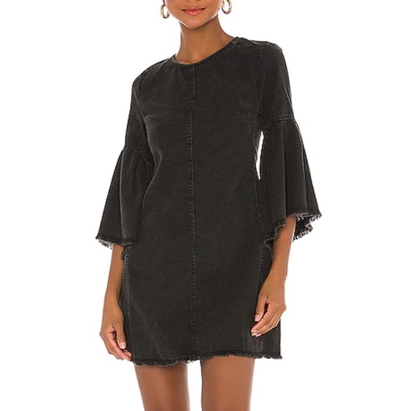 Free People Dresses & Skirts - Free People Reckless Life Denim Dress NWT